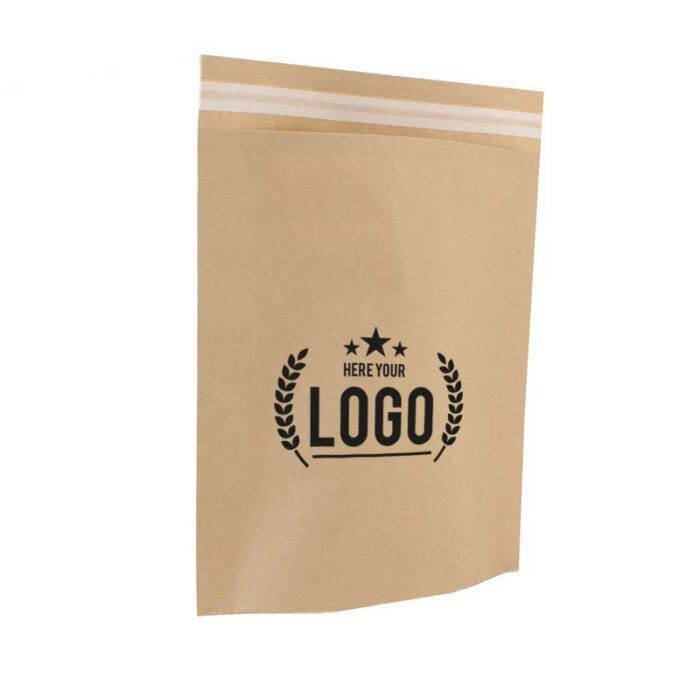 braun papier tasche logo