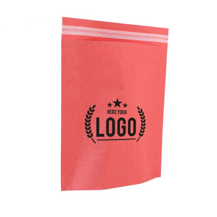 orange papier tasche logo